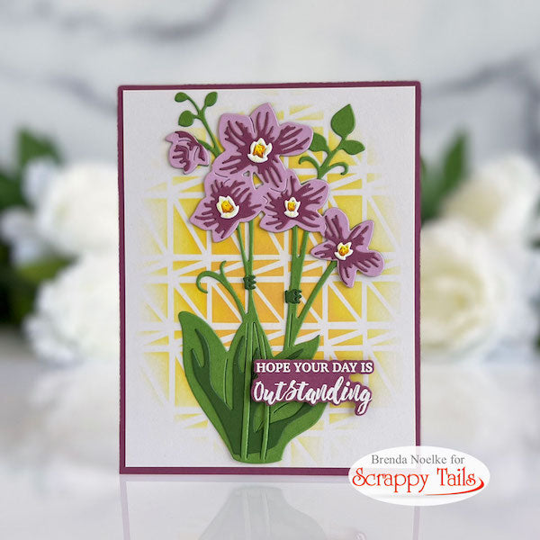 Pink Orchids Card