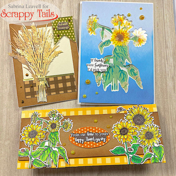 10 Cards 1 Kit- Harvest Blessings Deluxe Fall Card Kit