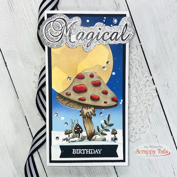 Winter Mushroom Card