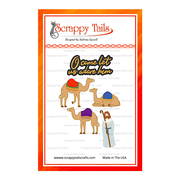 Nativity Camel Metal Craft Die