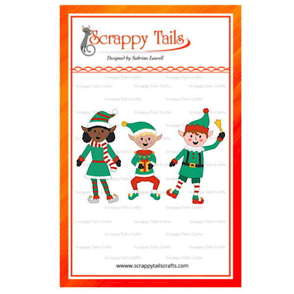 Polar Express Elves Add-On Metal Craft Die