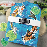 4 Piece “Good Fortune Stamp & Stencil & Coordinating Metal Craft Die” Bundle