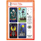 6X8 Tarot Skelly Photopolymer Stamp & Coordinating Metal Craft Die Bundle