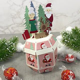 Christmas Character Add-On Craft Die Bundle for A7 Pumpkin Pop Up Card