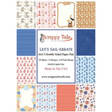 6x8.5 Let’s Sail-ebrate Designer Pattern Paper Pad