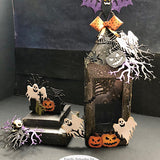 Halloween Spooky Window Lantern Panel Metal Craft Die