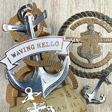 Nautical Banner Hot Foil Sentiment Set