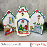 Christmas House Chair & Christmas Tree Metal Craft Die