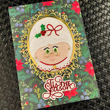 Santa & Mrs Claus Add-On Die for Pumpkin Pop Up