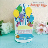 Sliced Birthday Cake Metal Craft Die