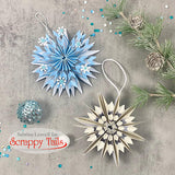 3D Fluffy Snowflake Ornament Craft Die