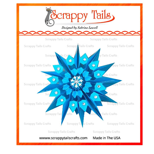 3D Pointy Snowflake Ornament Craft Die