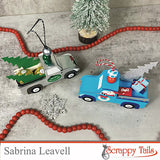 Christmas Truck 3D Ornament Metal Craft Die