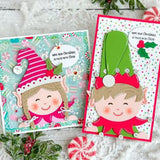 Christmas Character Add-On Craft Die Bundle for A7 Pumpkin Pop Up Card