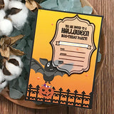 Cute Halloween Party Card Kit