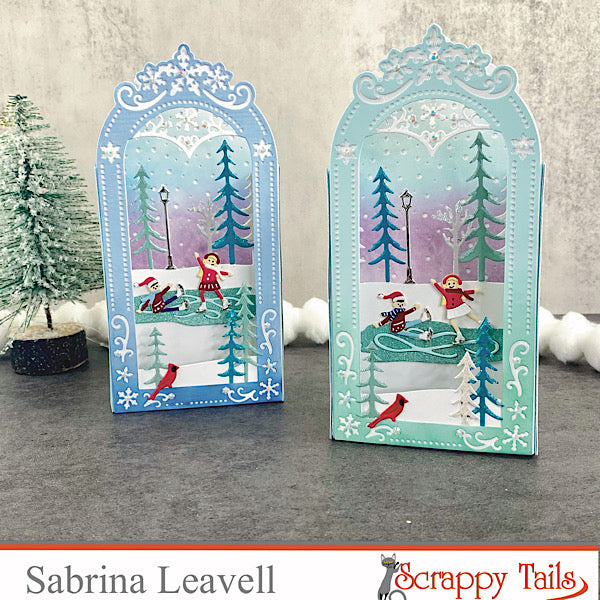 Snowflake Pop Up Tunnel Card Metal Craft Die