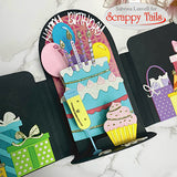 Tiered Birthday Cake Metal Craft Die