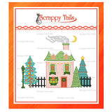 Snow Globe Victorian Christmas House Add-On Metal Craft Die