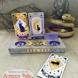 Tarot Card Names & Outline Metal Craft Die