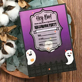 Cute Halloween Party Card Kit