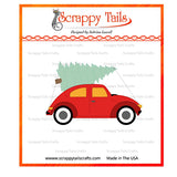 Layering Christmas Bug Craft Die (Volkswagen Beetle)