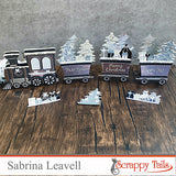 Preorder - ships 11/05 - Polar Express Caboose Pop Up Metal Craft Die
