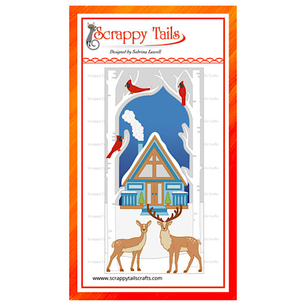 Birch Tree Pop Up Tunnel Card Metal Craft Die