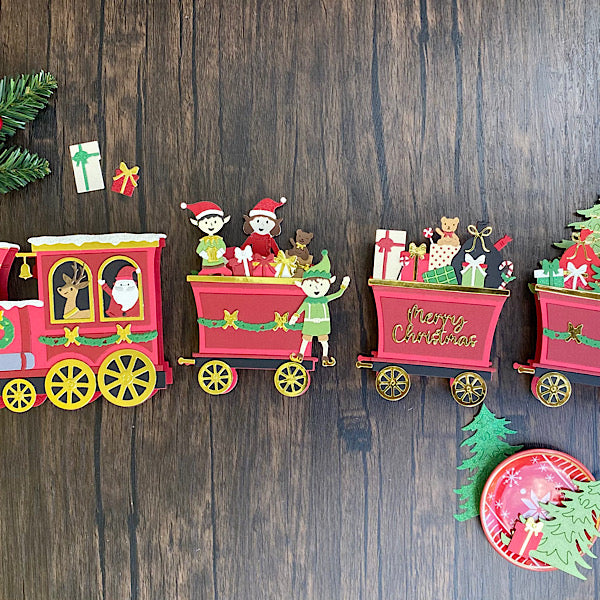 Polar Express Elves Add-On Metal Craft Die