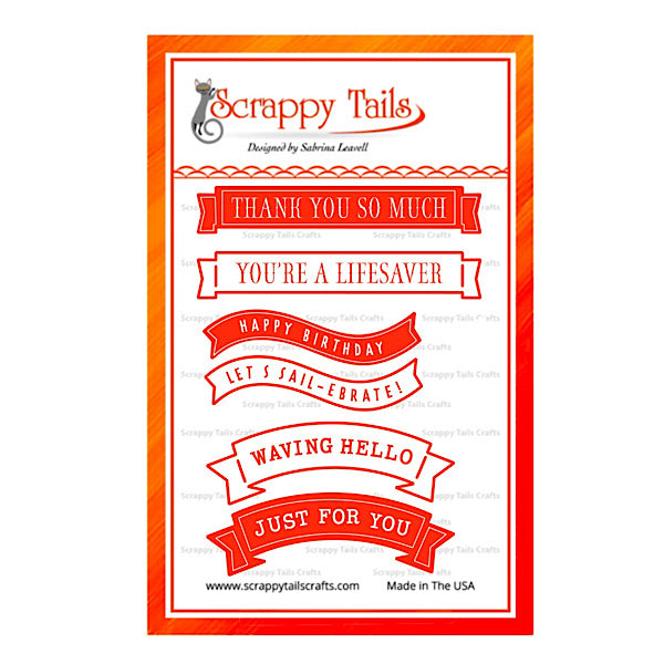 Nautical Banner Hot Foil Sentiment Set