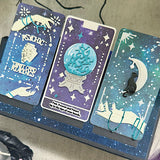 Tarot Card Names & Outline Metal Craft Die