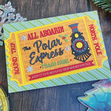 Polar Express Train Ticket Metal Craft Die