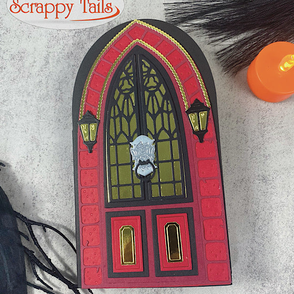 Cathedral Door Trifold Add-On Metal Craft Die