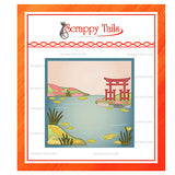 Japanese Cherry Blossom Torii Gate Add-On Metal Craft Die