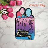 A7 Birthday Coverplate Metal Craft Die