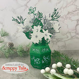 Layering Poinsettia Bouquet Topper Craft Die