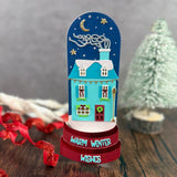 Tall Arch Snow Globe Add-On Metal Craft Die