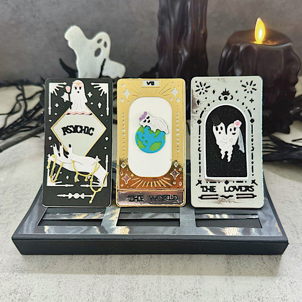 Tarot Card Names & Outline Metal Craft Die