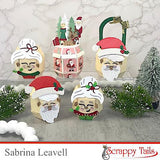 Santa & Mrs Claus Add-On Die for Pumpkin Pop Up