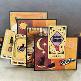 Tarot Card Names & Outline Metal Craft Die