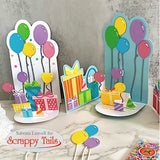 PREORDER SHIPPING 3/25 Birthday Presents Trifold Add-on Metal Craft Die