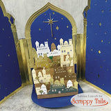 Nativity A7 Star Background Metal Craft Die