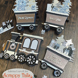 Polar Express Caboose Christmas Tree Add-On Pop Up Metal Craft Die