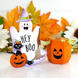 Jack O’ Lantern and Cat Duo Add-On for A7 Pumpkin Pop Up Card Metal Craft Die