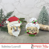 Santa & Mrs Claus Add-On Die for Pumpkin Pop Up