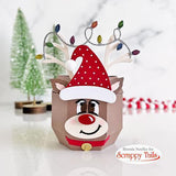 Christmas Character Add-On Craft Die Bundle for A7 Pumpkin Pop Up Card