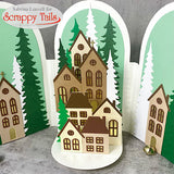 Winterscape Village Metal Craft Die