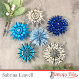 3D Pointy Snowflake Ornament Craft Die