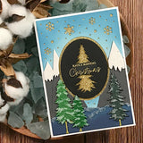 A7 Winter Scene Cover Plate Craft Die