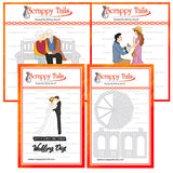 Save 10% - Limited Time - 4 Piece Gazebo Structure and Love Couples Metal Craft Die Bundle