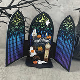 Cathedral Window Trifold Add-On Metal Craft Die